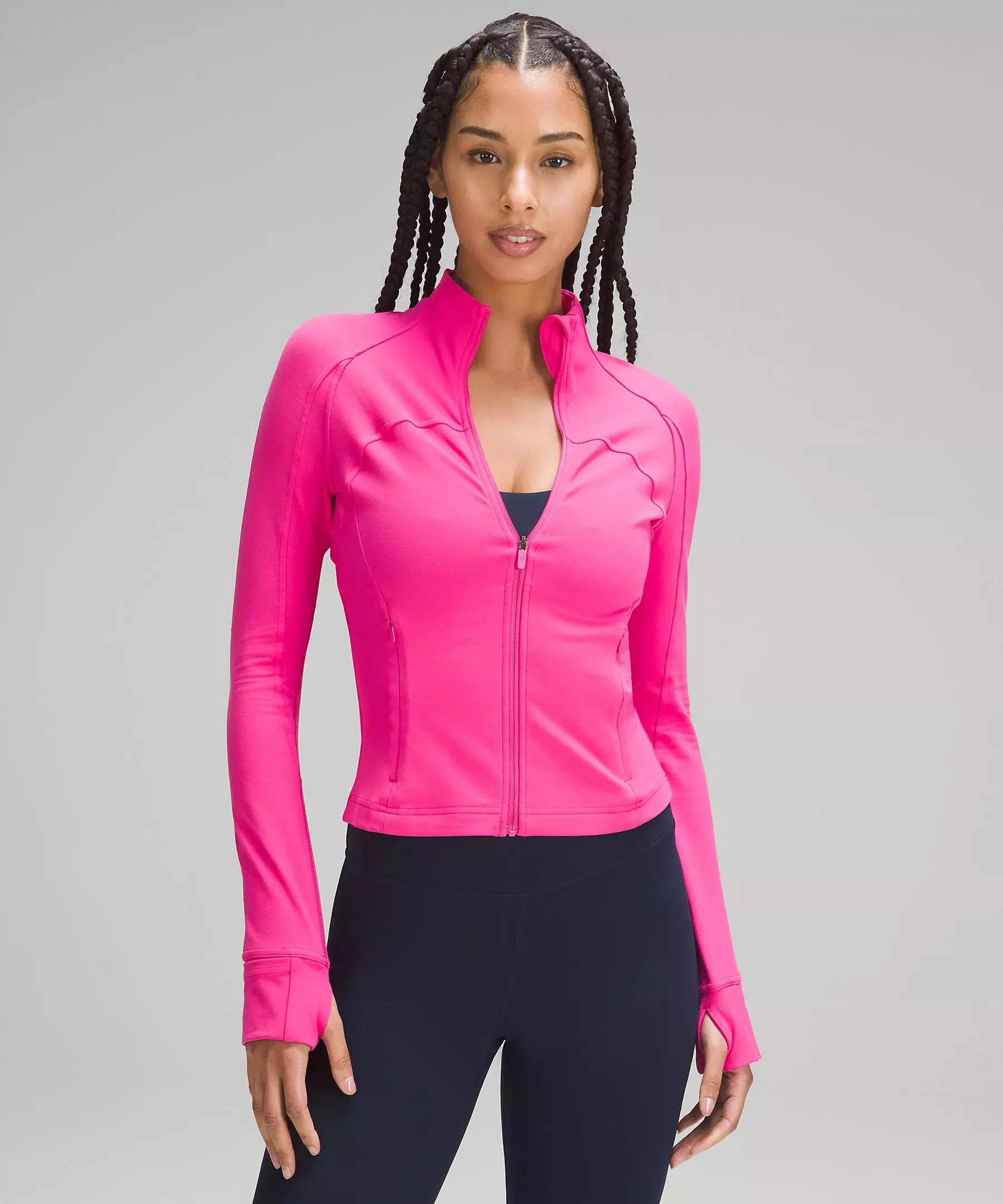 Lululemon Cropped Define Jacket *Nulu - Meadowsweet Pink - lulu