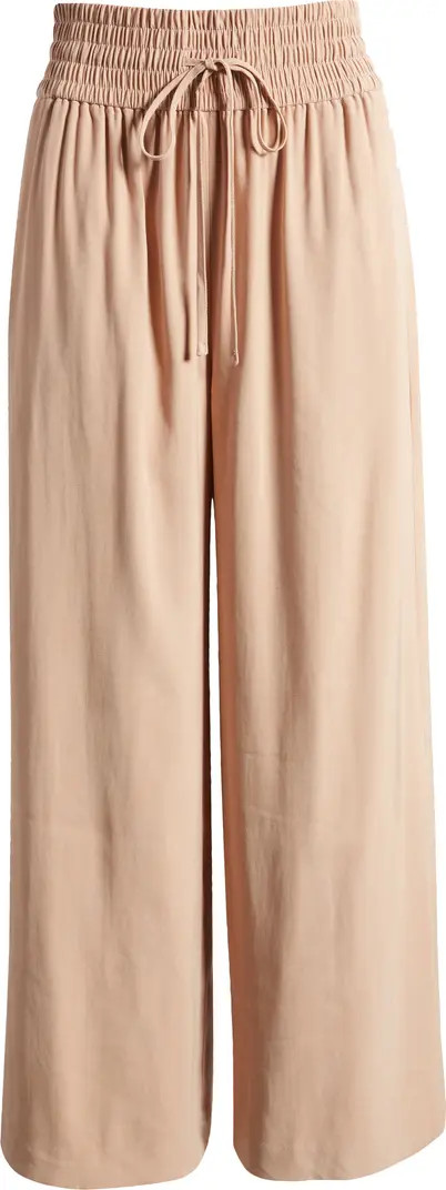 Drawstring Wide Leg Pants | Nordstrom