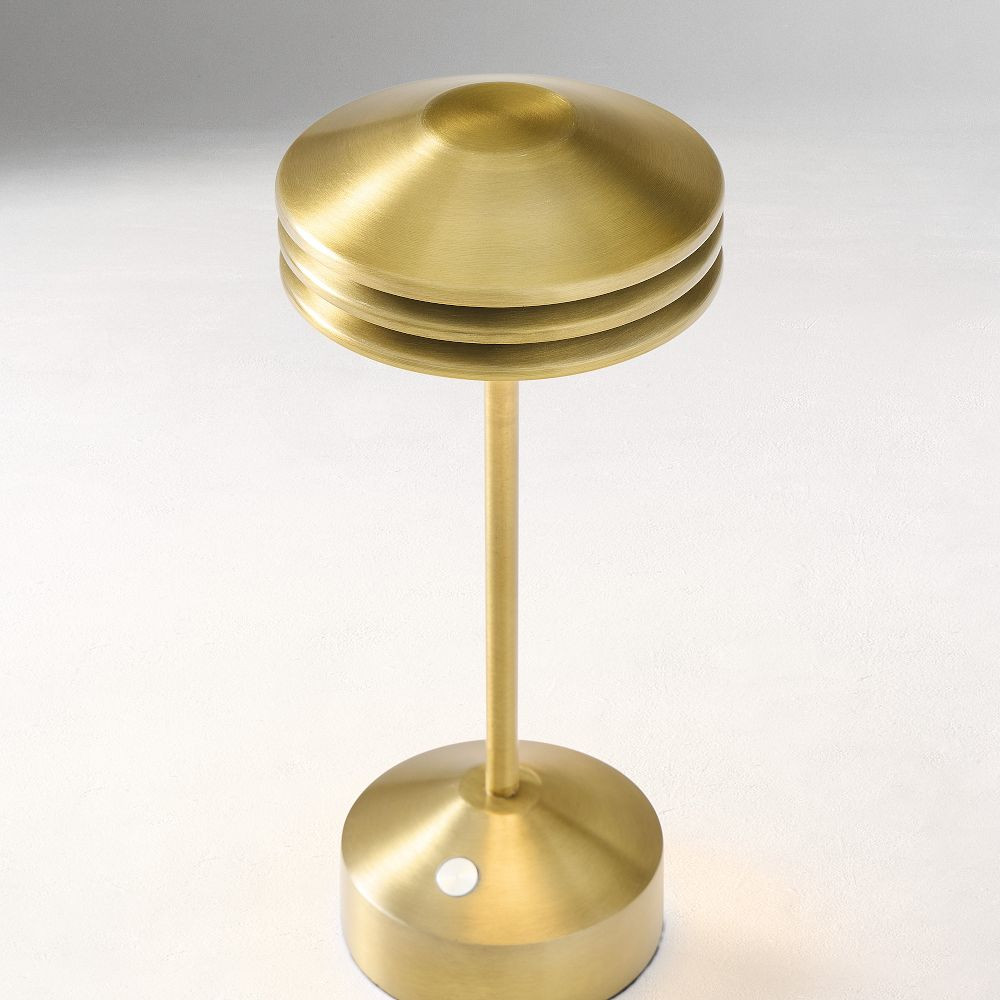 Marcus Samuelsson LED Cordless Layered Table Lamp (11") | West Elm (US)