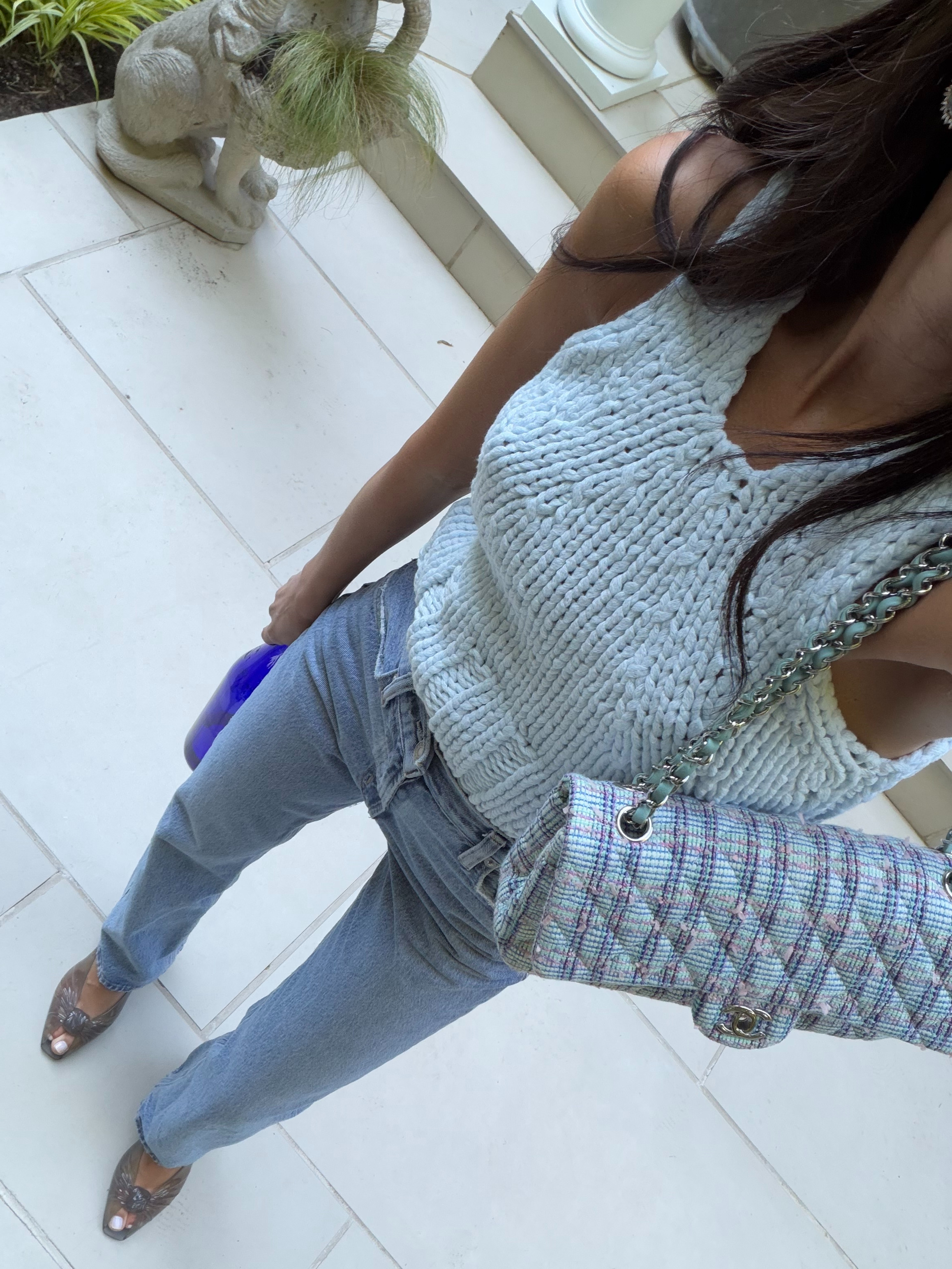 Tonight's OOTD 🩵 

 #LTKootd