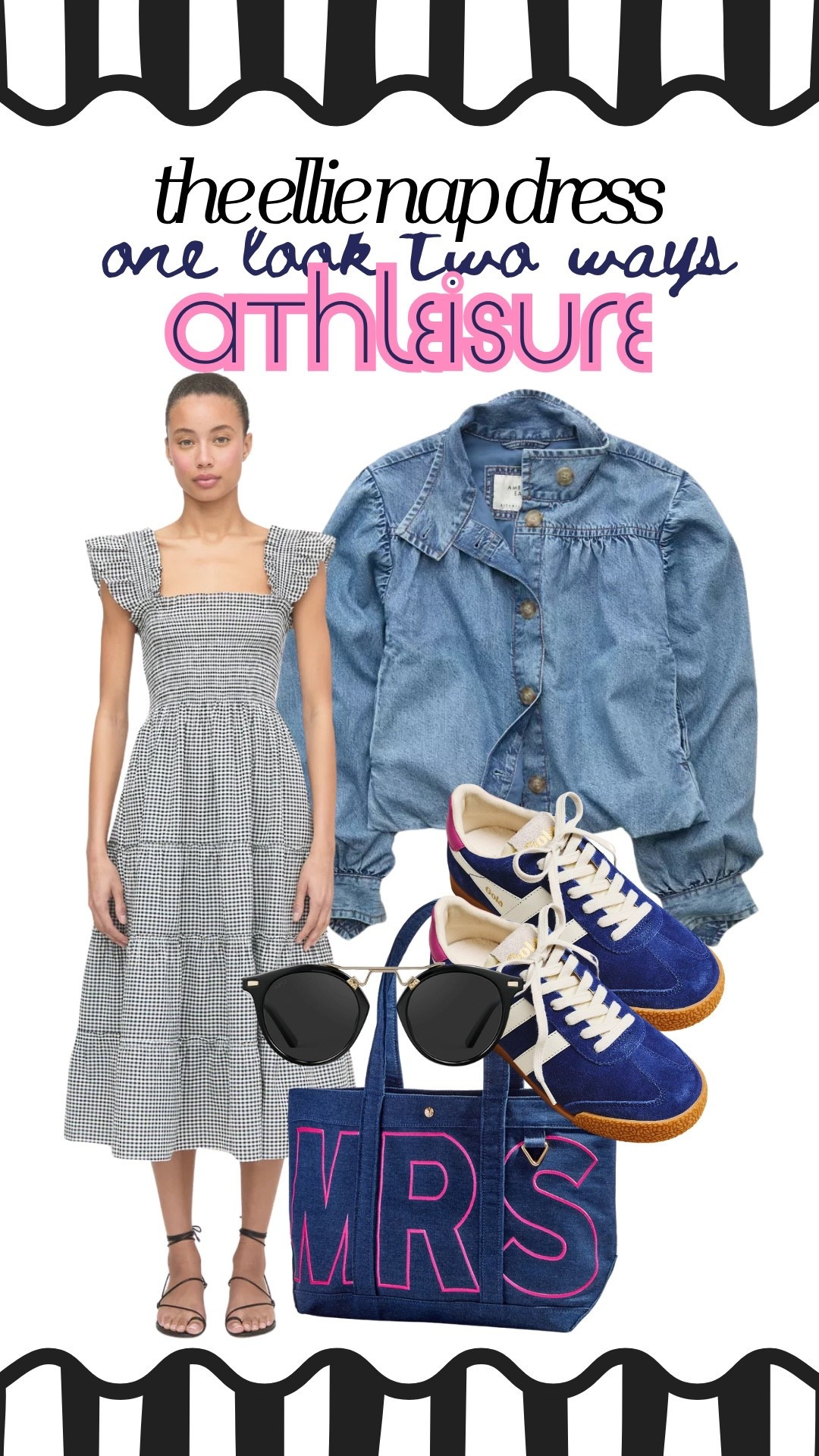 athleisure style for gingham!! 

#LTKOver40 #LTKSeasonal #LTKootd