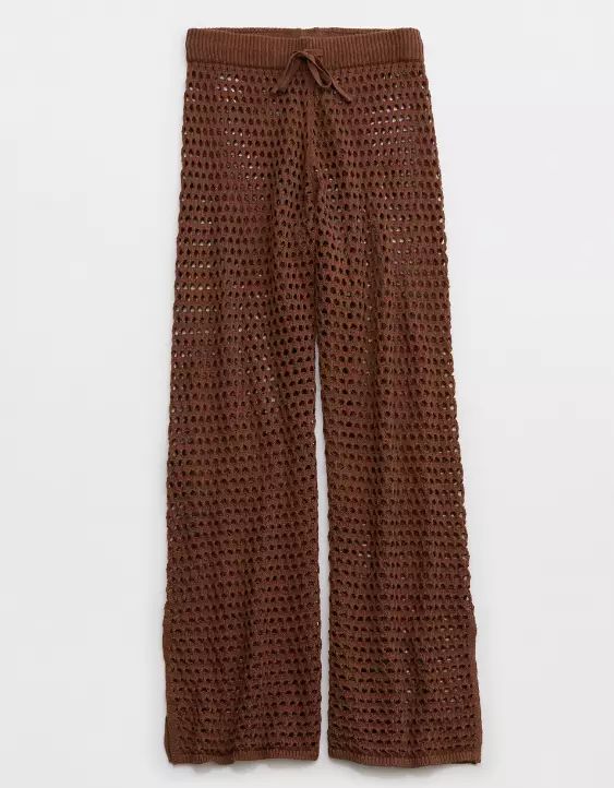 Aerie Crochet Vacay Pant | American Eagle Outfitters (US & CA)