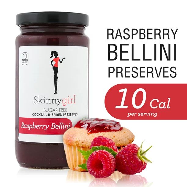 Skinnygirl Sugar-Free Cocktail Inspired Raspberry Bellini Preserves, 10 oz | Walmart (US)