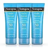Neutrogena Hydro Boost Moisturizing Water Gel Sunscreen Lotion with Broad Spectrum SPF 50, Water-Res | Amazon (US)