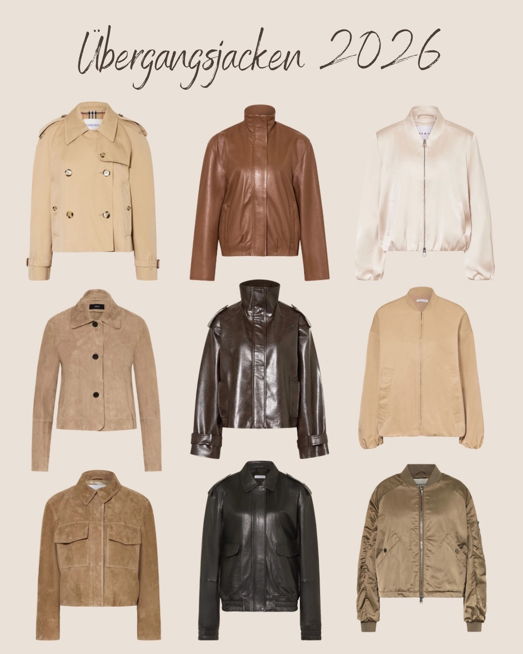 Übergangsjacken 2026 ✨

#LTKFashionMonth #LTKluxury #LTKspring