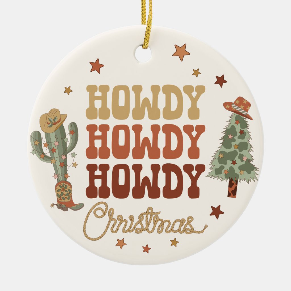 Howdy Christmas, Cowboy Christmas | Zazzle