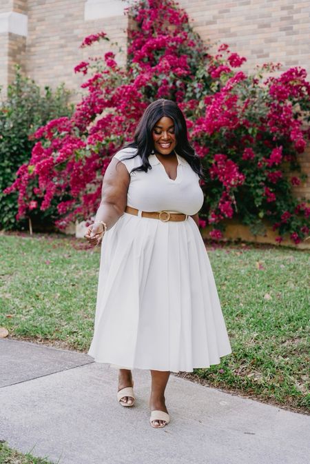 Girlhood is wearing all white outfits for Spring. 

Knit top is Walmart XXL - Skirt and shoes are old but linked a similar style • 

Spring Outfits, Plus Size Fashion, White Dresses, graduation dress

#LTKplussize #LTKsalealert #LTKfindsunder50