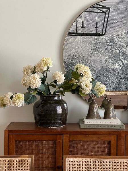 Spring decor, rustic vase, sideboard styling 

#LTKhome