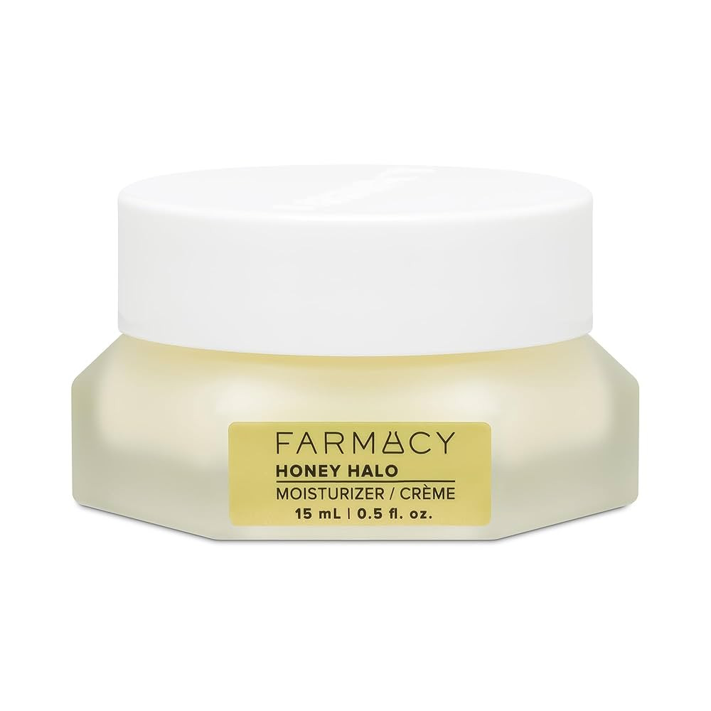 Farmacy Ceramide Face Moisturizer - Honey Halo Hydrating Facial Moisturizer for Dry Skin - Plumps... | Amazon (US)