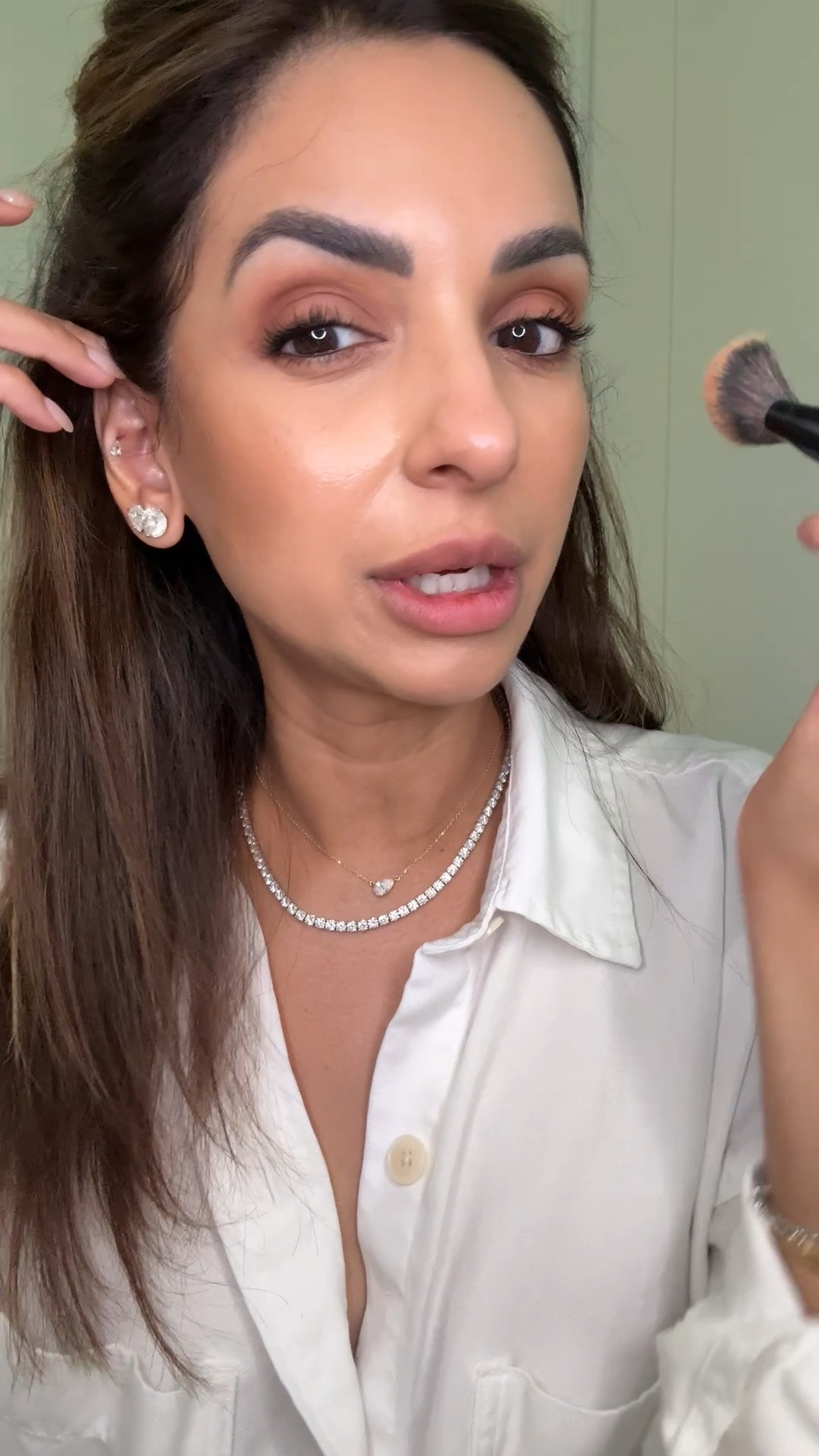 GRWM for a girls night out!
I've been loving mixing the highlighting milk (shade 3) with the pocket bronzer (shade sunbed)
I also linked my blush that I've been wearing on repeat!

#LTKgrwm #LTKBeauty #LTKOver40