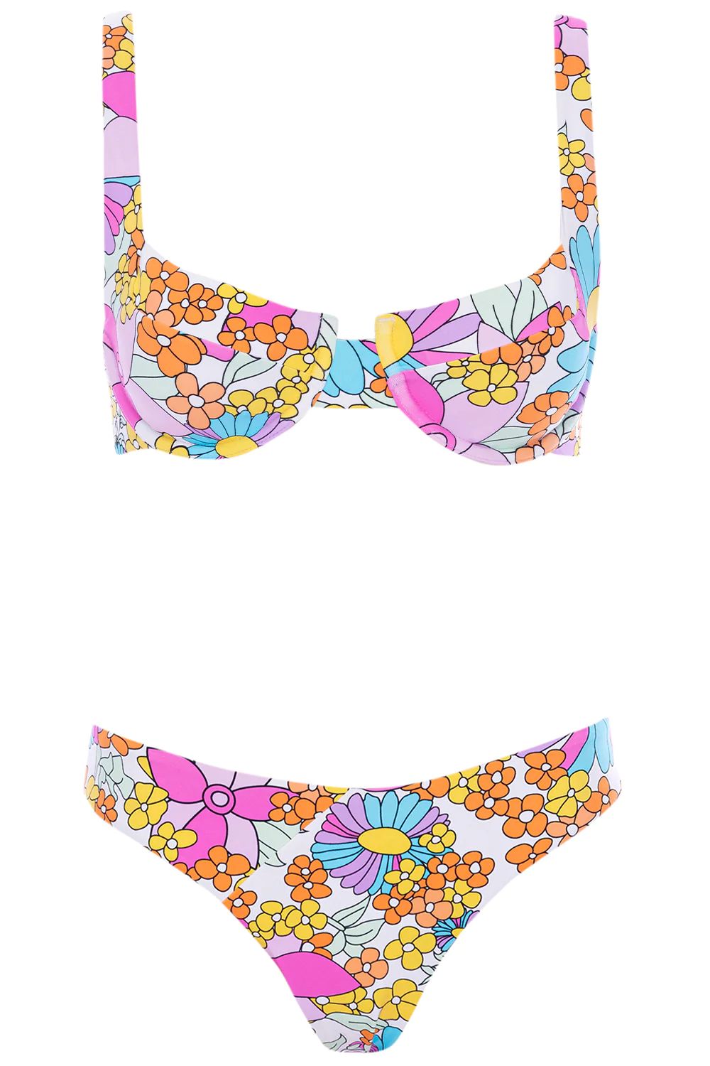 Laguna Bikini Floral Set | VETCHY