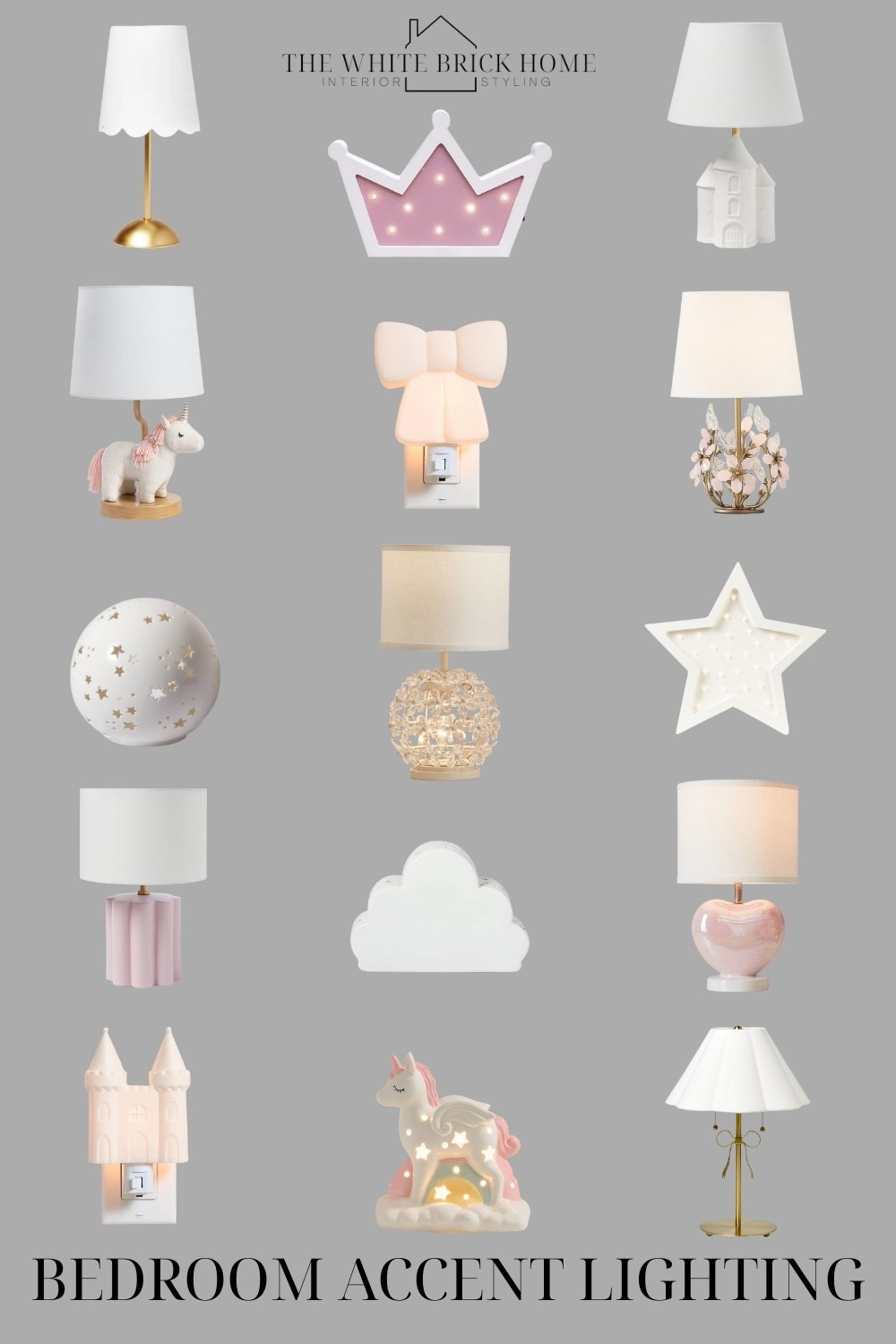 A round up of adorable accent lighting for a girls bedroom at all price point! I especially one the unicorn and castle options from Target! 

❤️❤️

Girls room, girls bedroom, kids room, kids bedroom, girls room decor, girls room bedside lamp, girls room lighting, girls room table lamp, princess bedroom, princess room, girls room ideas, pink bedroom, girls princess themed bedroom, princess bedroom, heart bedroom, home decor, home design, bedroom design, toddler girl, toddler girls room, target, pottery barn kids, Wayfair, Amazon 


#LTKSaleAlert #LTKHome #LTKKids