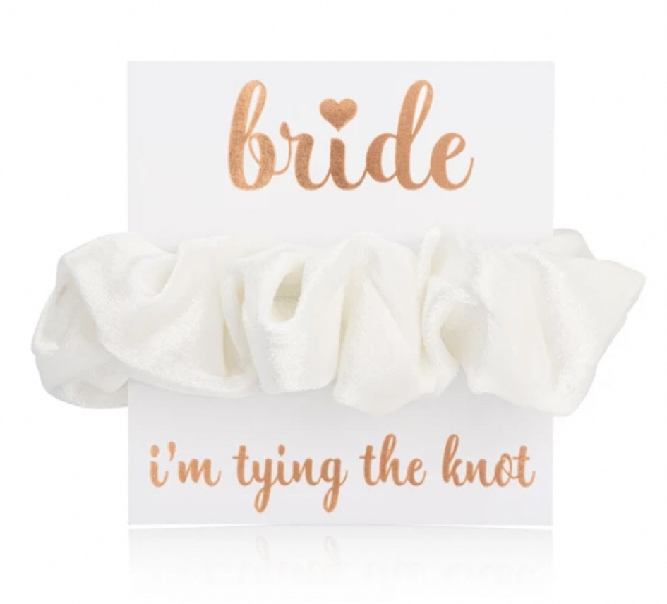 Bridal Scrunchie 

Bride to be | engaged | gift for bride | getting married | wedding planning | bachelorette | party | rehearsal dinner | bridal shower | I’m engaged | wedding gift | wedding day | bridal gift | Scrunchie

#LTKwedding #LTKstyletip #LTKHoliday
