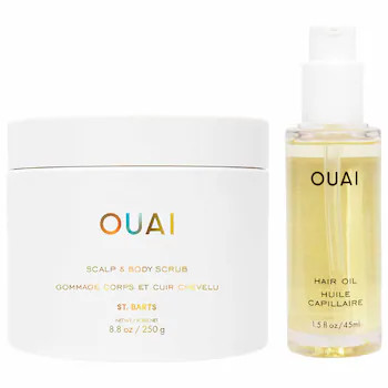 OUAIScalp Scrub St. Barts & Hair Oil Set | Sephora (US)
