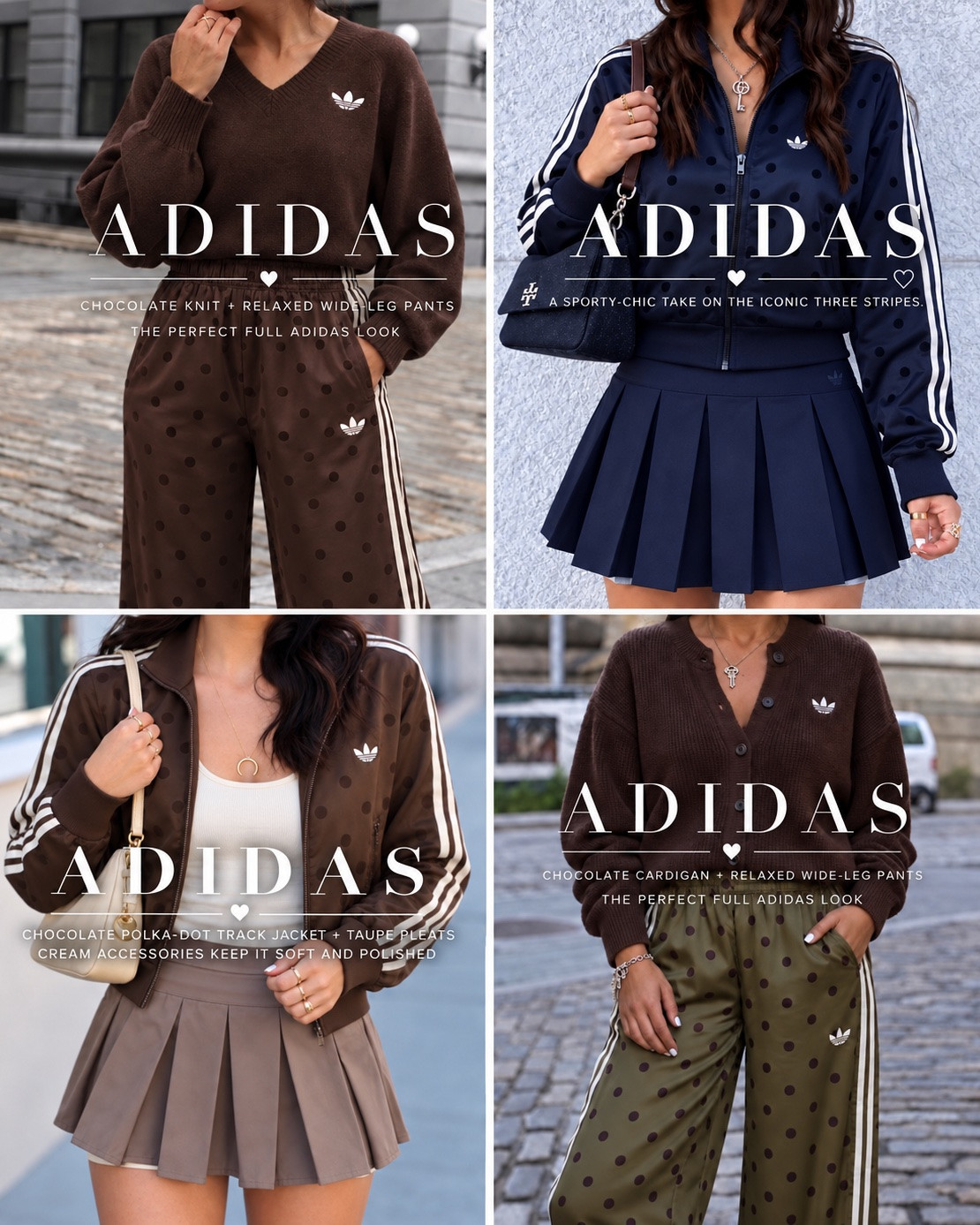 Adidas just rereleased the polka dot collection!