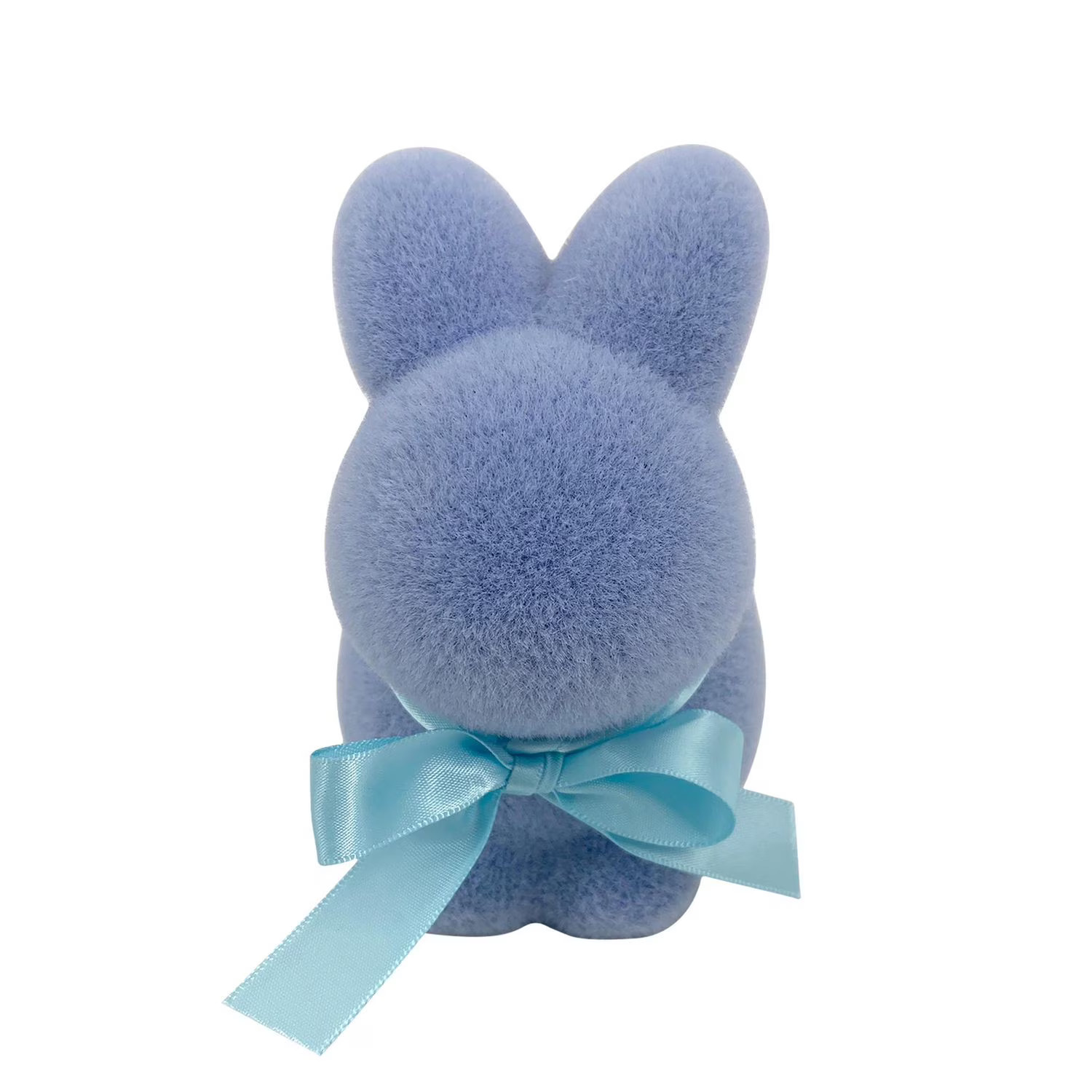 BLUE FLOCKED BUNNY, 3.875in x 3.5in x 5.125in | Walmart (CA)