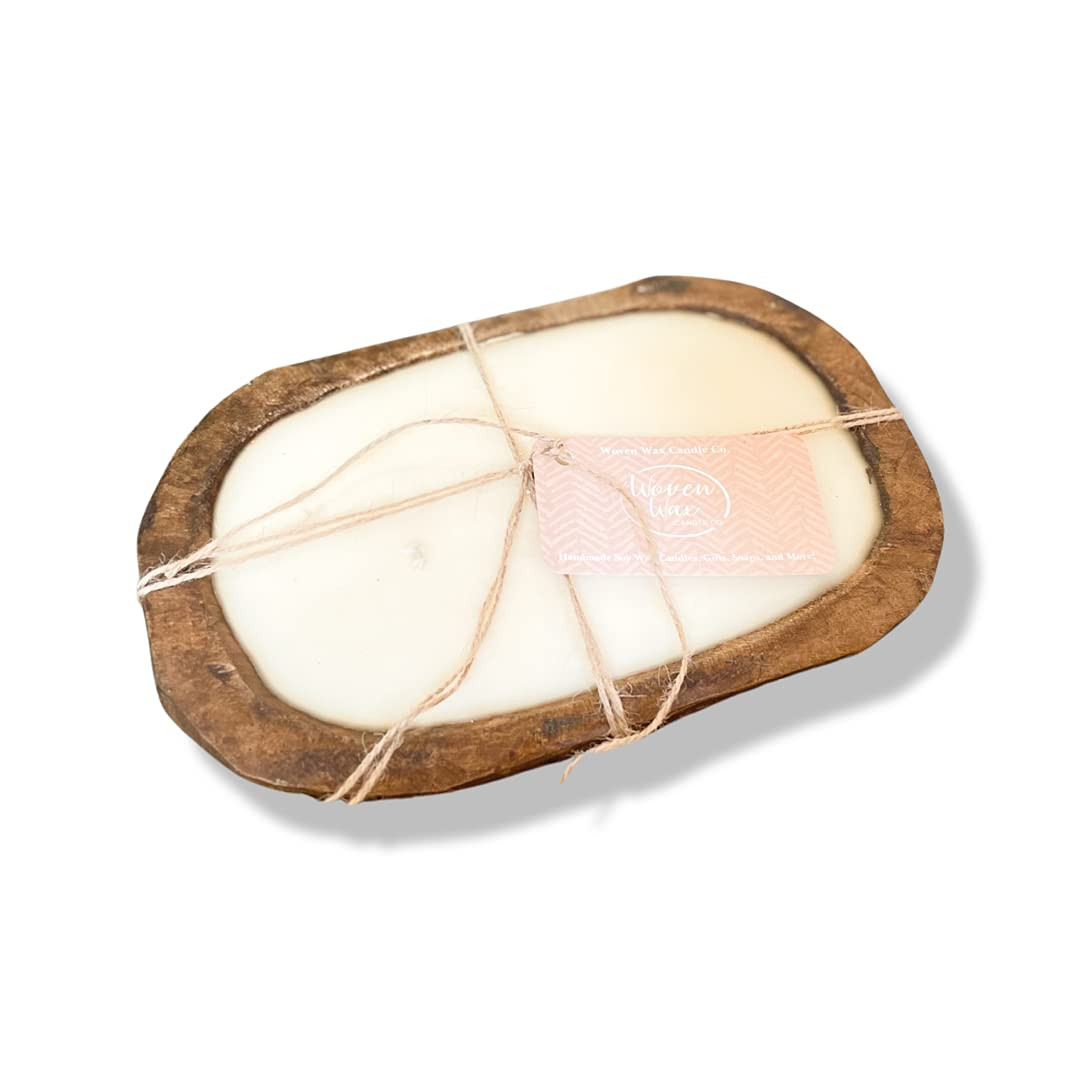 Handmade Wooden Dough Bowl Candle Made with Soy Wax | Amazon (US)