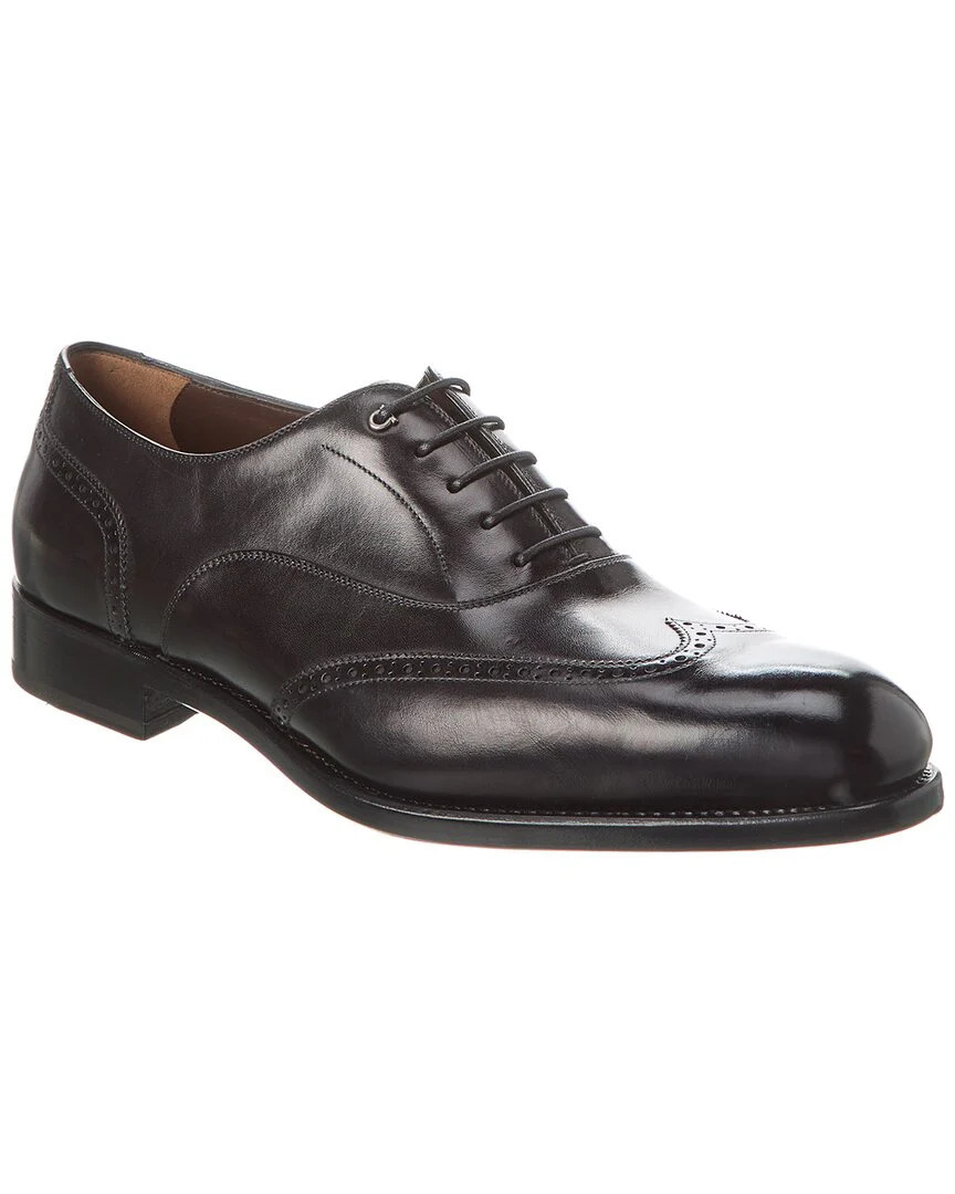 Ferragamo Leather Dress Shoe | Shop Simon