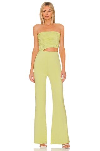 House of Harlow 1960 x REVOLVE Sosa Jumpsuit in Lime from Revolve.com | Revolve Clothing (Global)