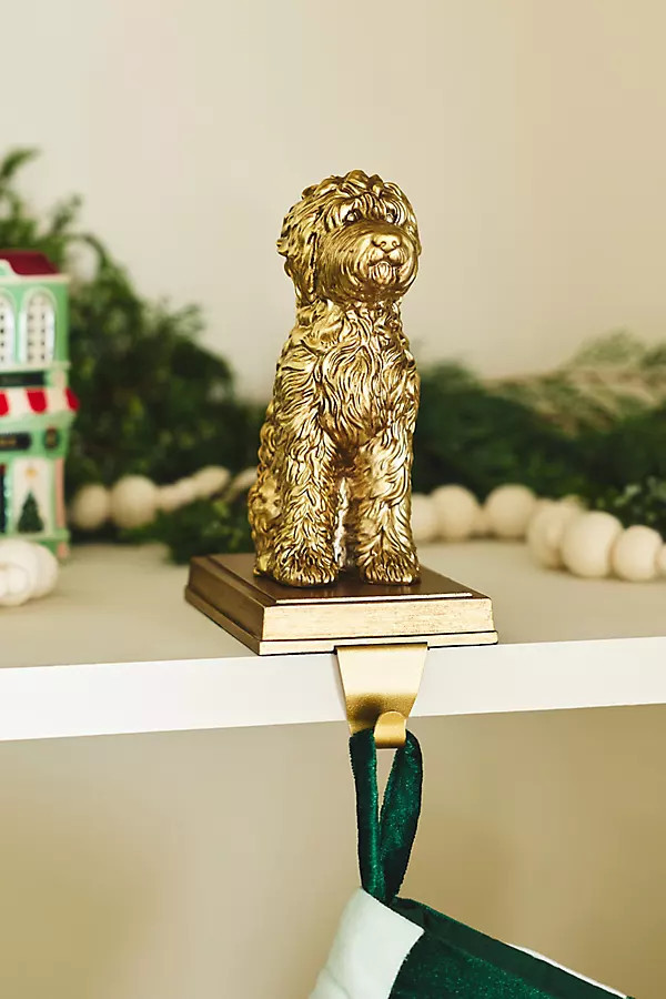 Animal Icon Dog Stocking Holder | Anthropologie (US)