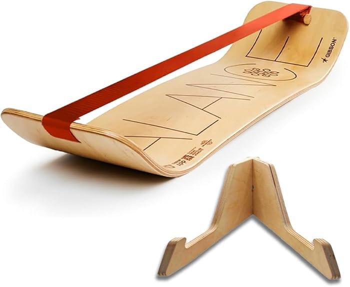 GIBBON SlackBoard - GiBoard Balance Board Kids & Adults - Slackline Balance Trainer - Slack Board... | Amazon (US)