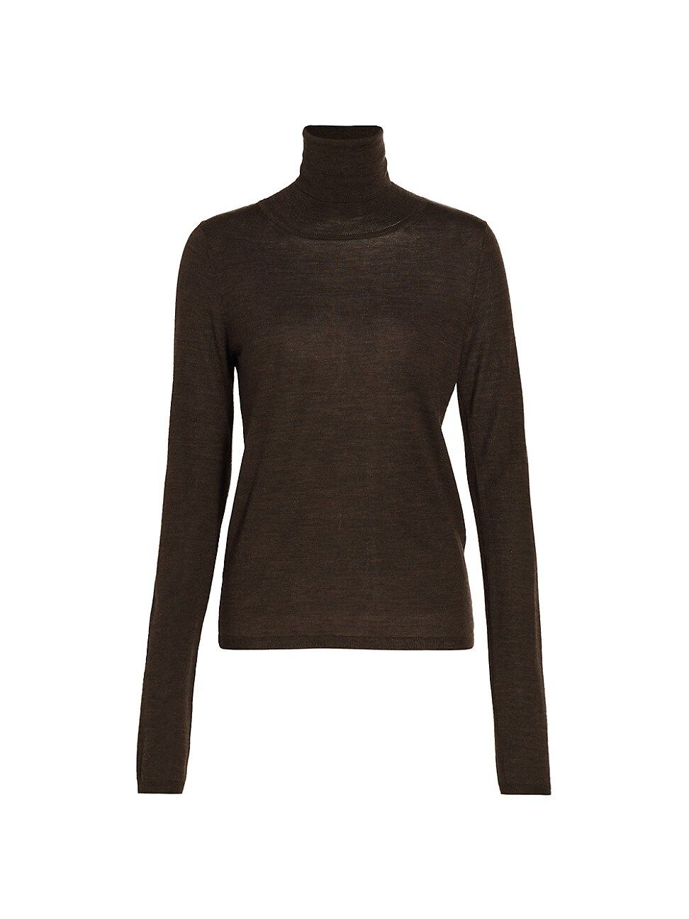 Women's Wool Turtleneck Sweater - Saddle Brown - Size XXS | Saks Fifth Avenue