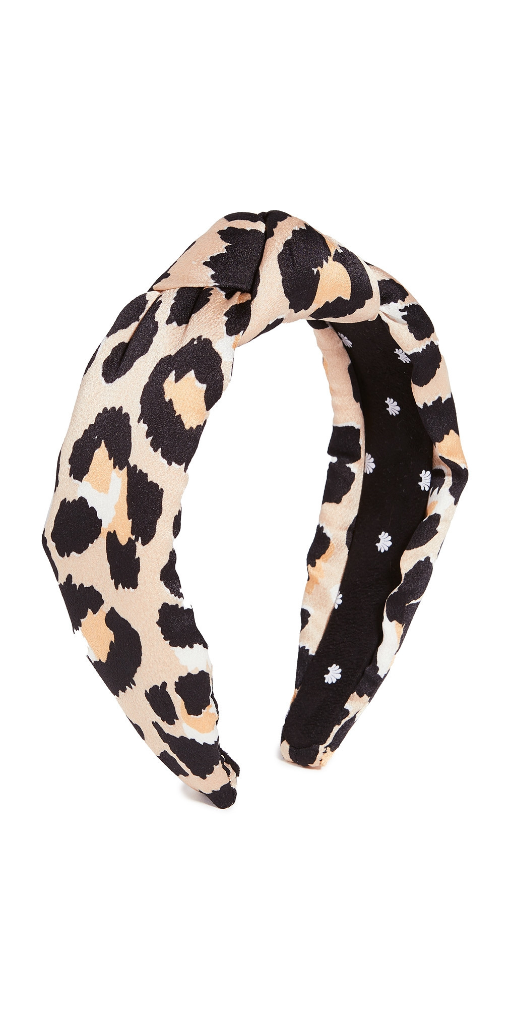 Lele Sadoughi Silk Leopard Knotted Headband Leopard One Size | Shopbop