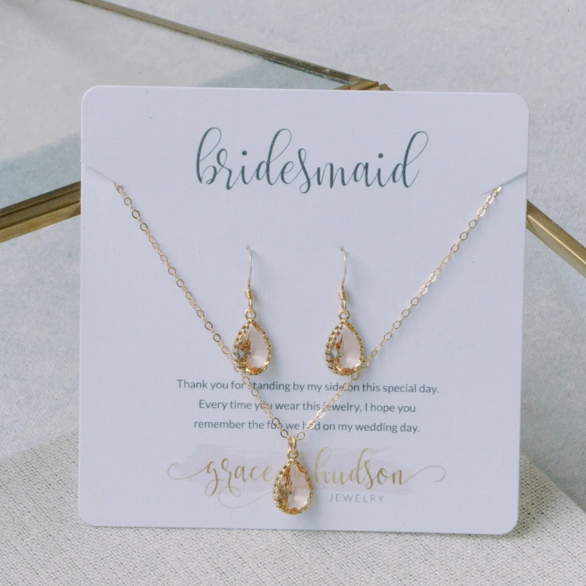 The Sophia Bridesmaid Gift Set | Grace + Hudson Jewelry