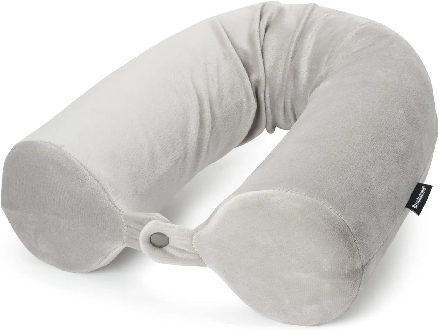 Brookstone Free-Form, Soft and Adjustable Travel Memory Foam Pillow for Neck and Lumbar Support | Walmart (US)