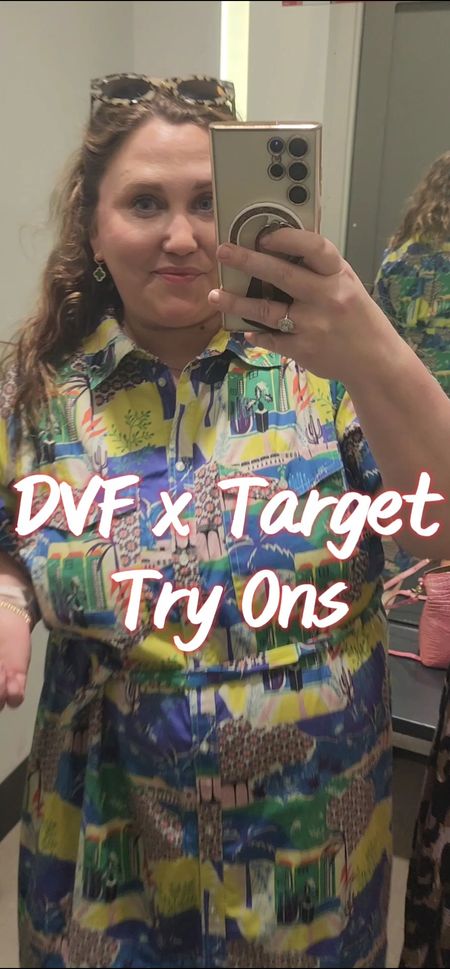 DVF x Target Not very plus size friendly IMO but it's OK. I have to admit I was a little disappointed in these. I thought these were going to look amazing on and ...well you'll see. 

#LTKmidsize #LTKfindsunder50 #LTKplussize