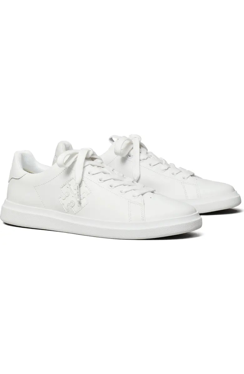 Tory Burch Double T Howell Court Sneaker (Women) | Nordstrom | Nordstrom