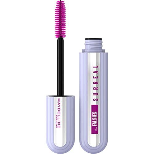 Maybelline The Falsies Surreal Extensions Washable Mascara, Volumizing, Lengthening Mascara Make Up, Very Black, 1 Count | Amazon (US)