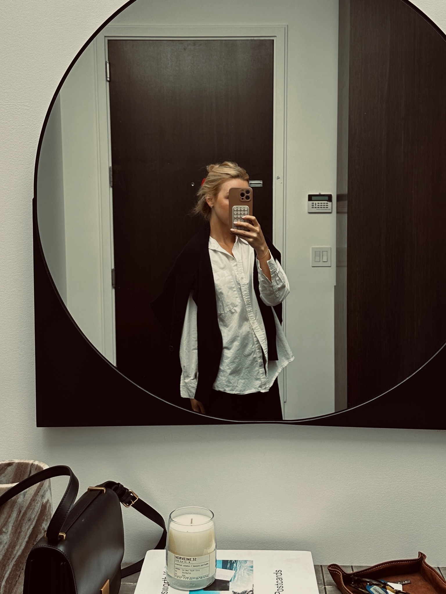 The epitome of Summer to fall. S top, S cardi, XS bottoms. 