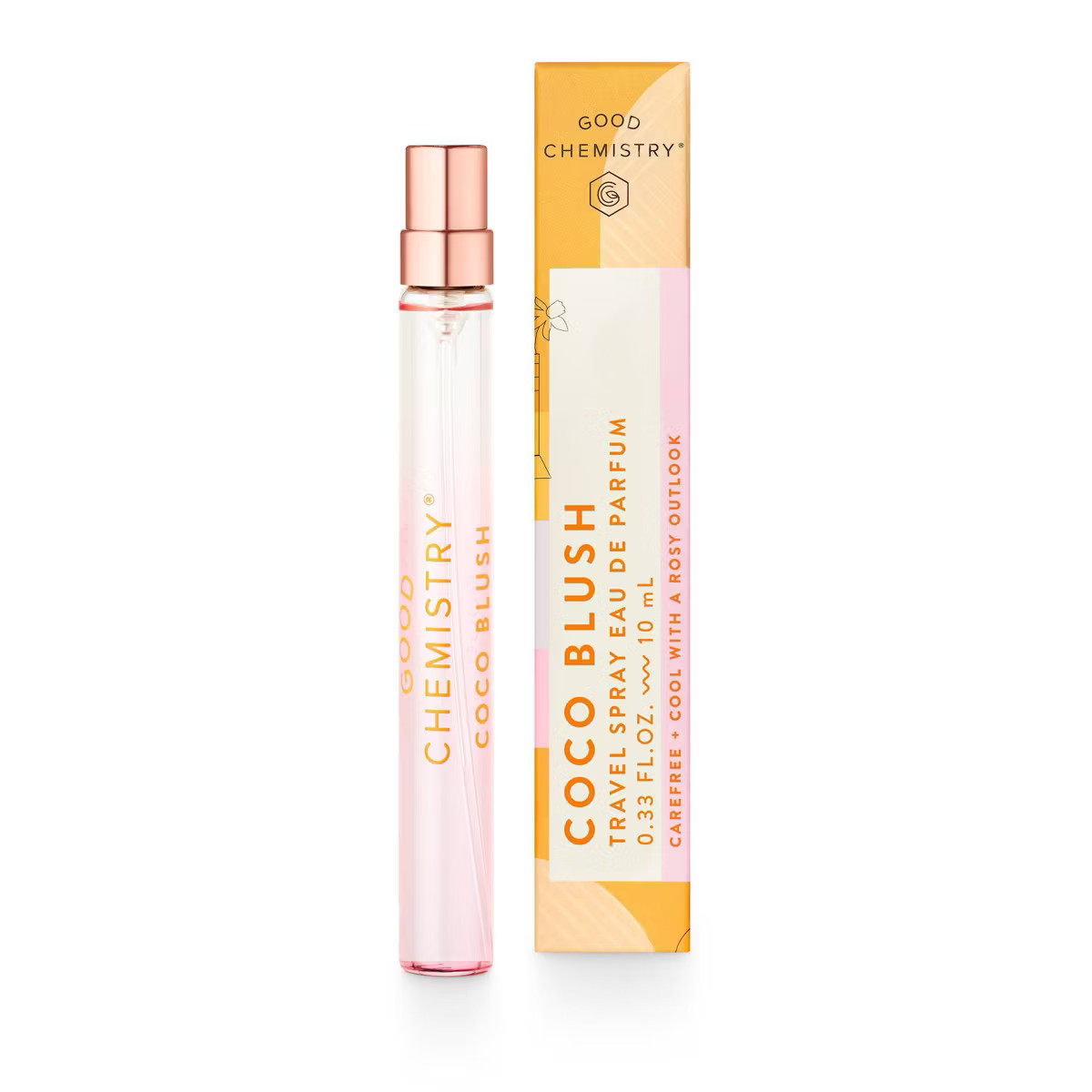 Good Chemistry® Travel Spray Eau De Parfum Perfume - Coco Blush - 0.34 fl oz | Target