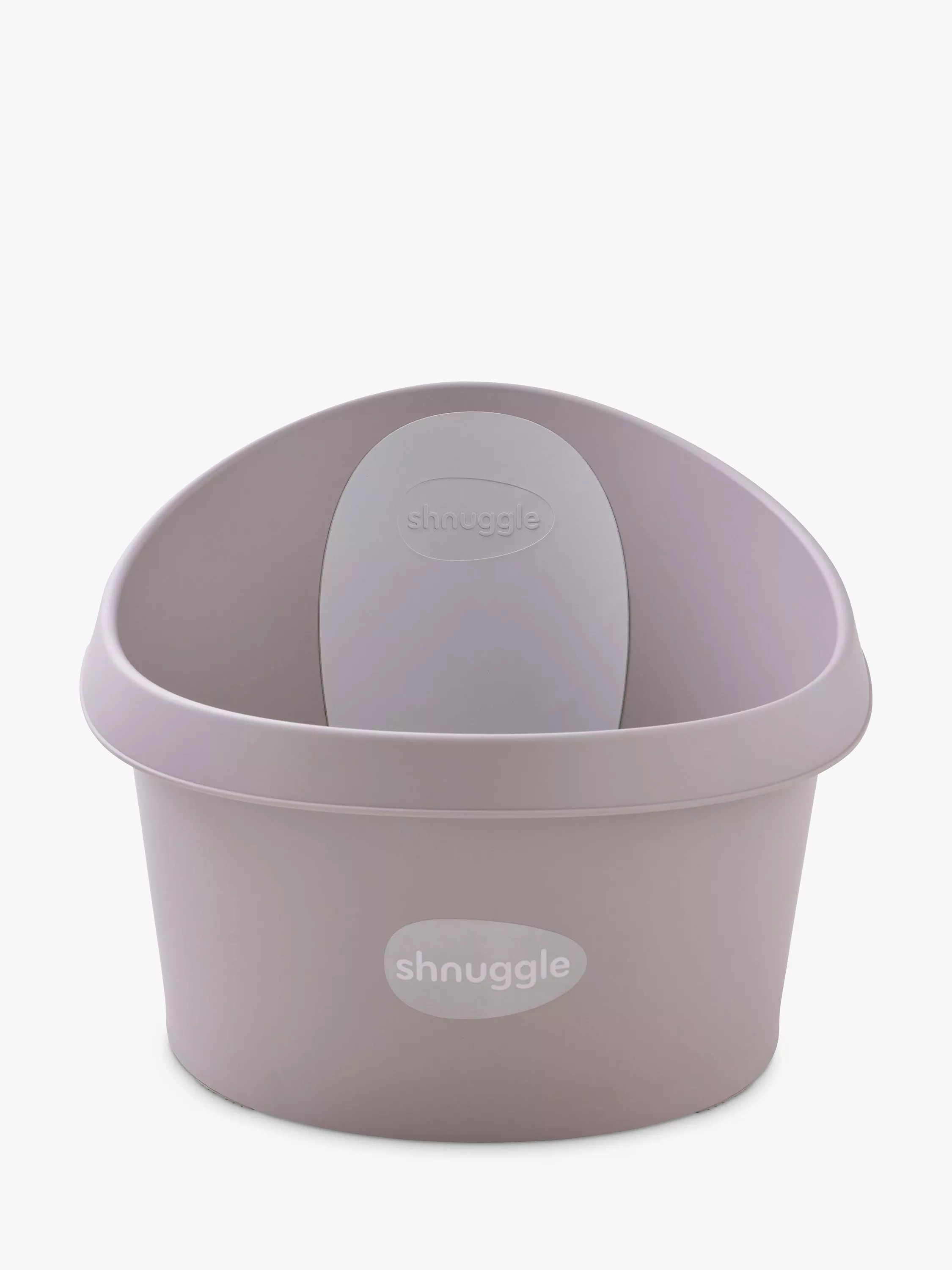 Shnuggle Toddler Bath With Plug, Taupe | John Lewis (UK)