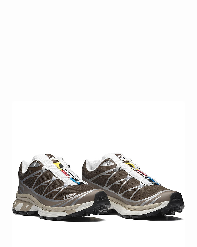 Salomon Unisex Xt-6 Running Sneakers in Rainy Day/Chinchilla/Dynasty Green | Bloomingdale's (US)