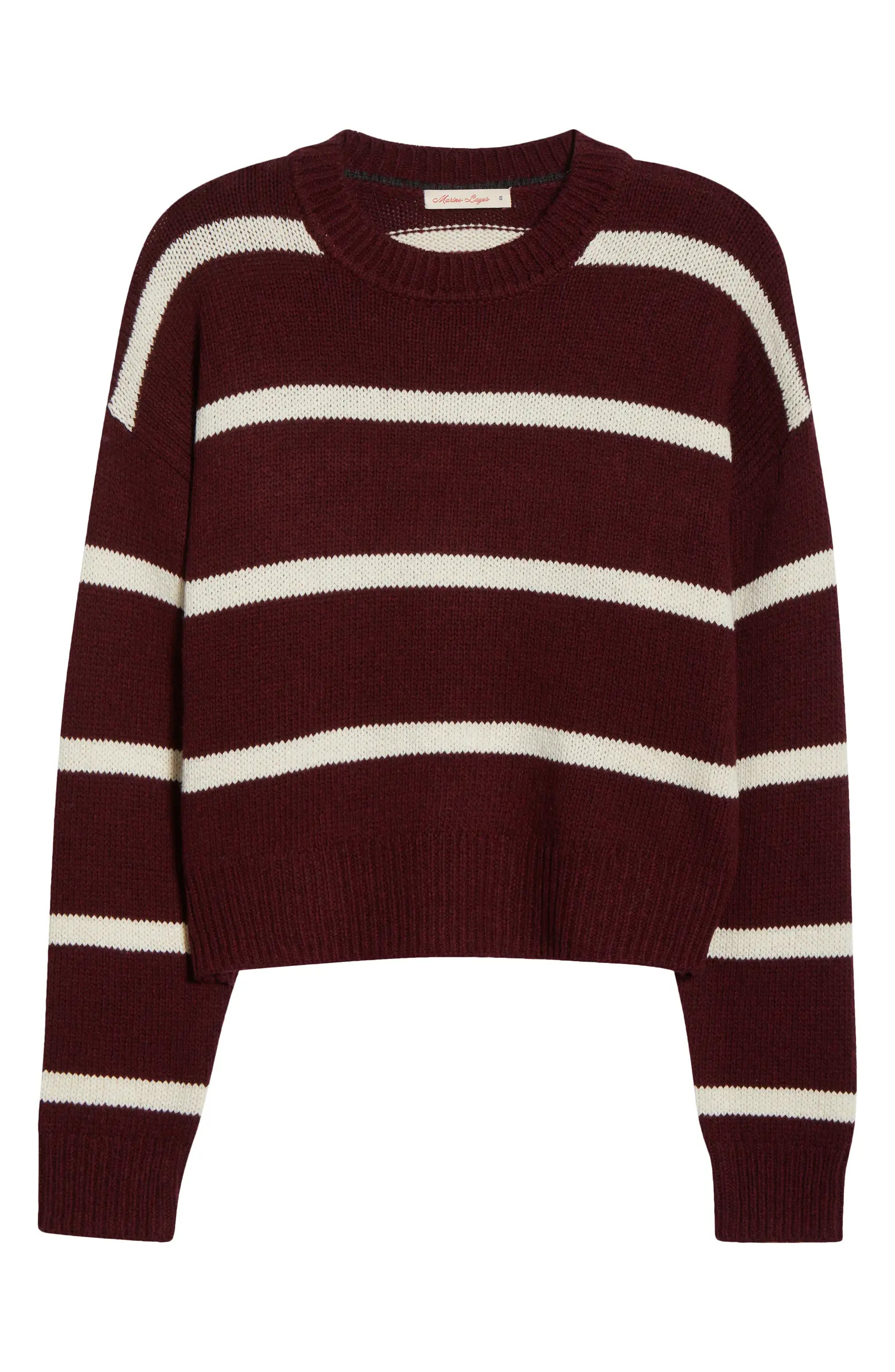 Berkeley Stripe Merino Wool Blend Sweater | Nordstrom