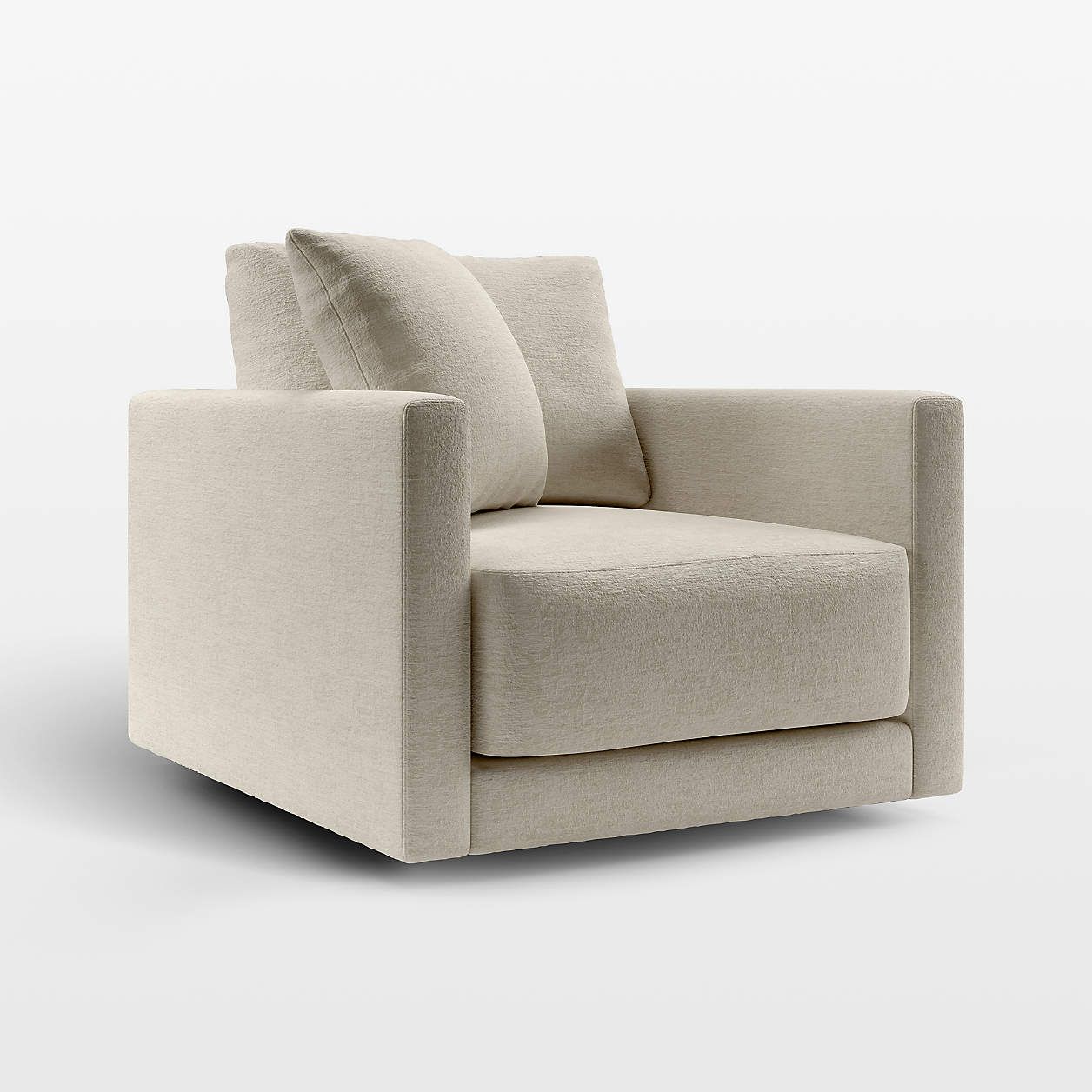 Gather Swivel Chair + Reviews | Crate & Barrel | Crate & Barrel