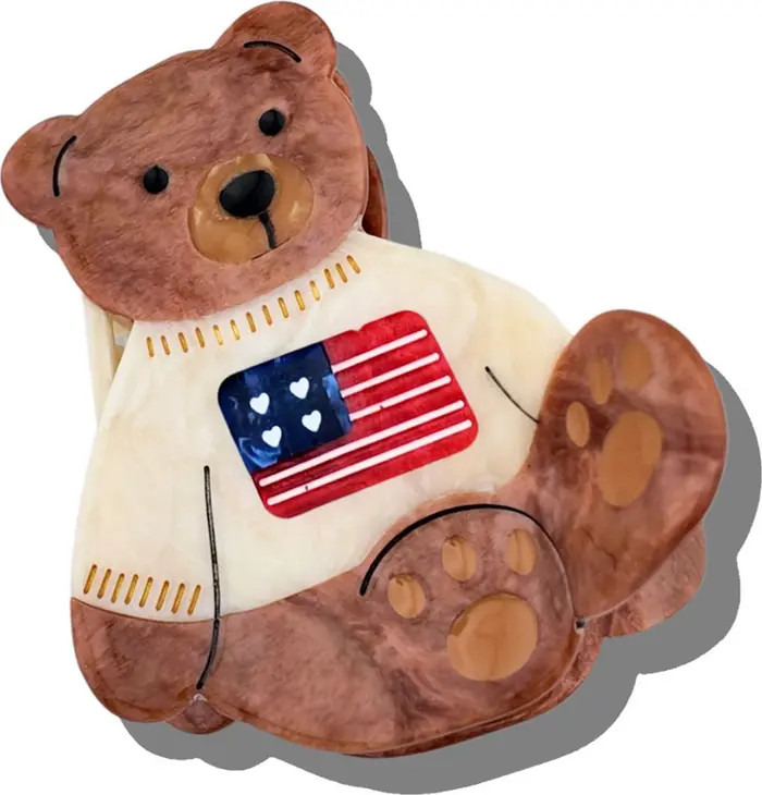 Solar Eclipse Americana Teddy Claw Clip | Nordstrom | Nordstrom