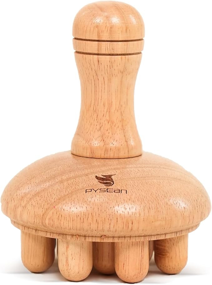 Wooden Mushroom Massager, Wooden Body Contouring Therapeutic Tool, Anti Cellulite, Lymphatic Drai... | Amazon (US)