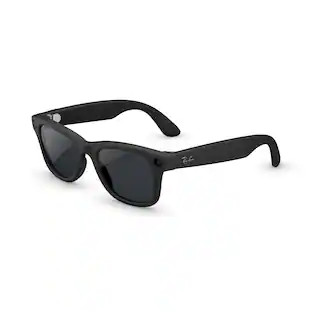 Ray-Ban Meta - Wayfarer (Gen 2) glasses with Meta AI, Audio, Photo, Video Compatibility - Clear lenses - Matte Black | Best Buy U.S.