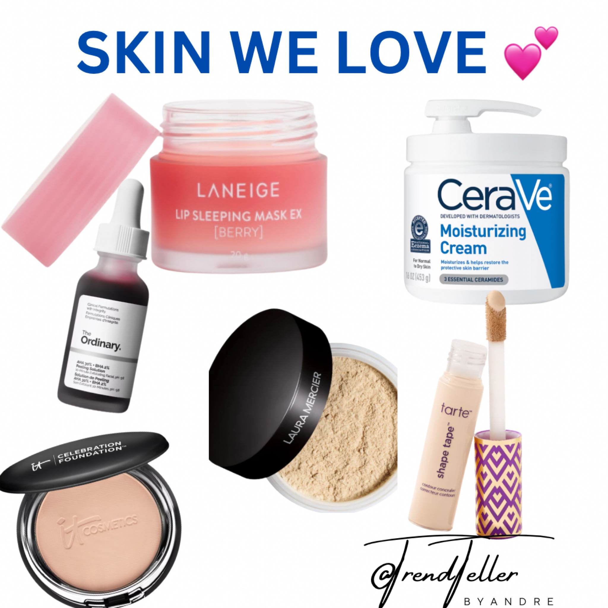 ✨ SKIN WE LOVE ✨ – A curated selection of must-have skincare products that have stolen our hearts! Whether you’re seeking deep hydration, a natural glow, or a simplified routine, these products are all you need for healthy, radiant skin. From nourishing serums to moisturizing creams, each item in this collection combines effectiveness with high-quality ingredients, delivering visible results. Treat yourself and embrace your natural beauty with SKIN WE LOVE! 💖

Discover these products on my LTK, linked in my bio!

#LTKBeauty #LTKSeasonal #LTKFamily