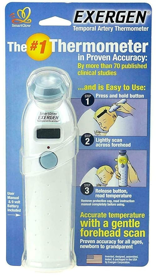Exergen Temporal Artery Thermometer | Amazon (US)