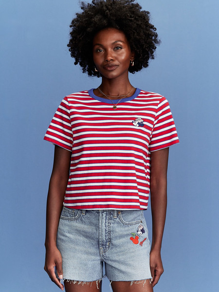 Old Navy x Disney© Minnie Mouse Cropped T-Shirt | Old Navy (US)