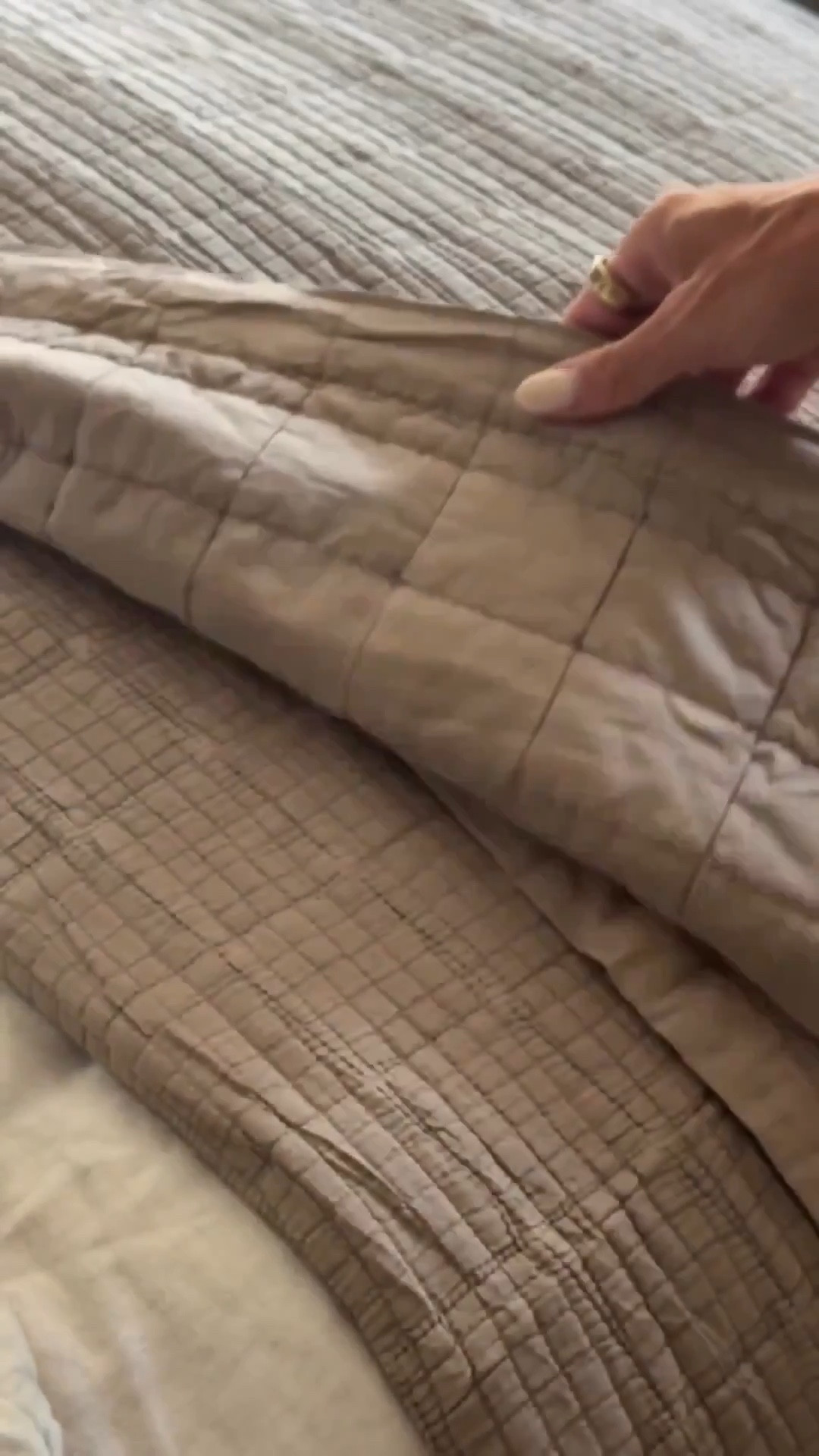 This stonewashed cotton quilt set truly is that good!! It’s ultra soft, oversized, and has beautiful crinkle box stitch. It’s reversible as well allowing you to switch up the look of your bedding as you please! 20% off and under $100 for a king/cal king right now on Amazon! 

#LTKHome #LTKSaleAlert