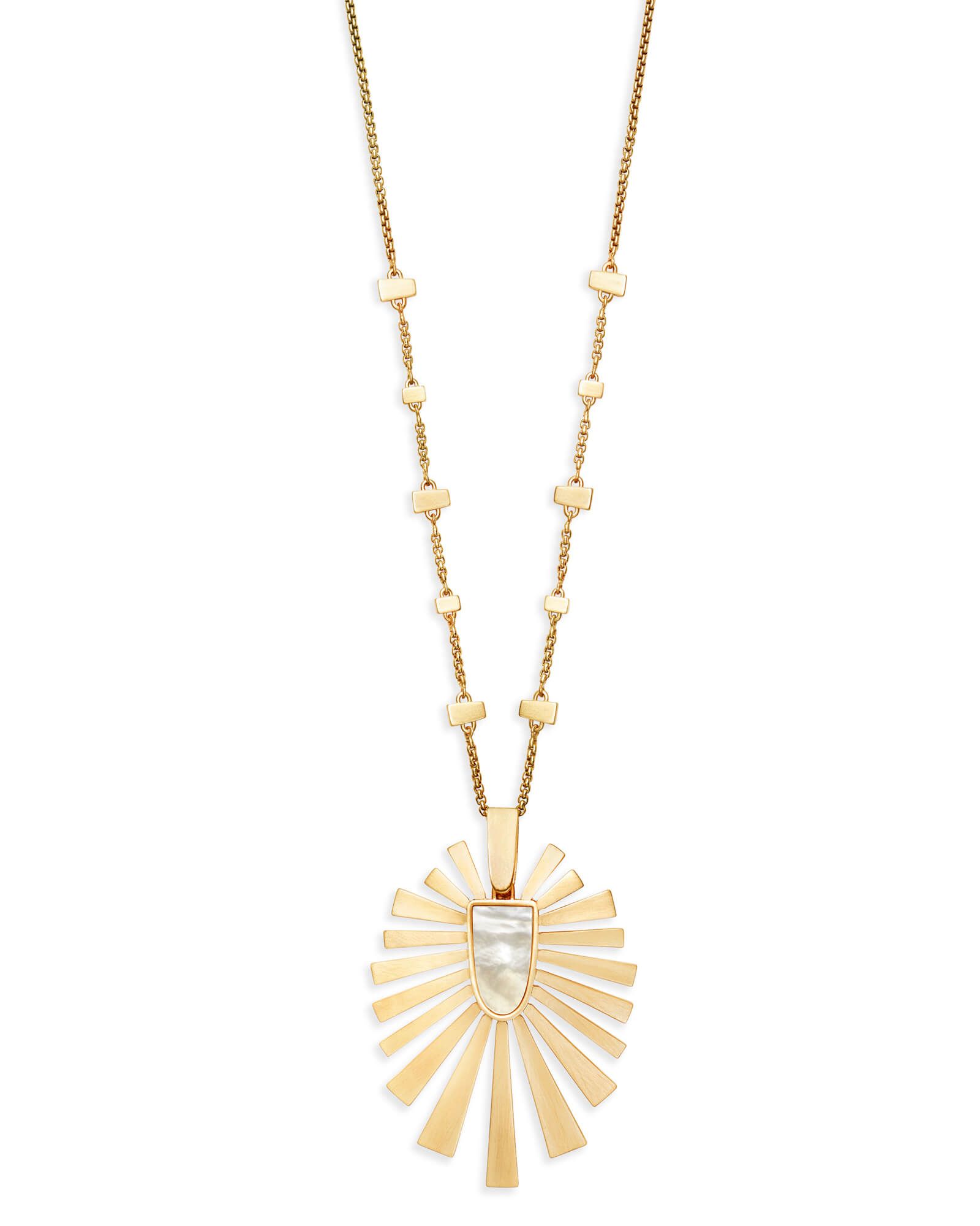Paula Long Pendant Necklace in Gold | Kendra Scott