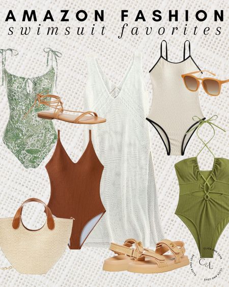 Amazon swimsuit favorites ✨ all budget friendly to find a new look for summer! 

Swimwear, swimsuits, women’s swimsuit, beach day, pool day, splash pad, water park, sandals, handbag, sunnies, sunglasses, summer time essentials. Womens fashion, fashion, fashion finds, outfit, outfit inspiration, clothing, budget friendly fashion, summer fashion, spring fashion, wardrobe, fashion accessories, Amazon, Amazon fashion, Amazon must haves, Amazon finds, amazon favorites, Amazon essentials #amazon #amazonfashion


#LTKSwim #LTKSeasonal #LTKStyleTip