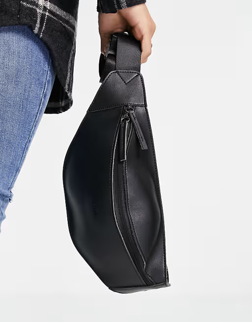 Fenton zip front pu fanny pack | ASOS (Global)