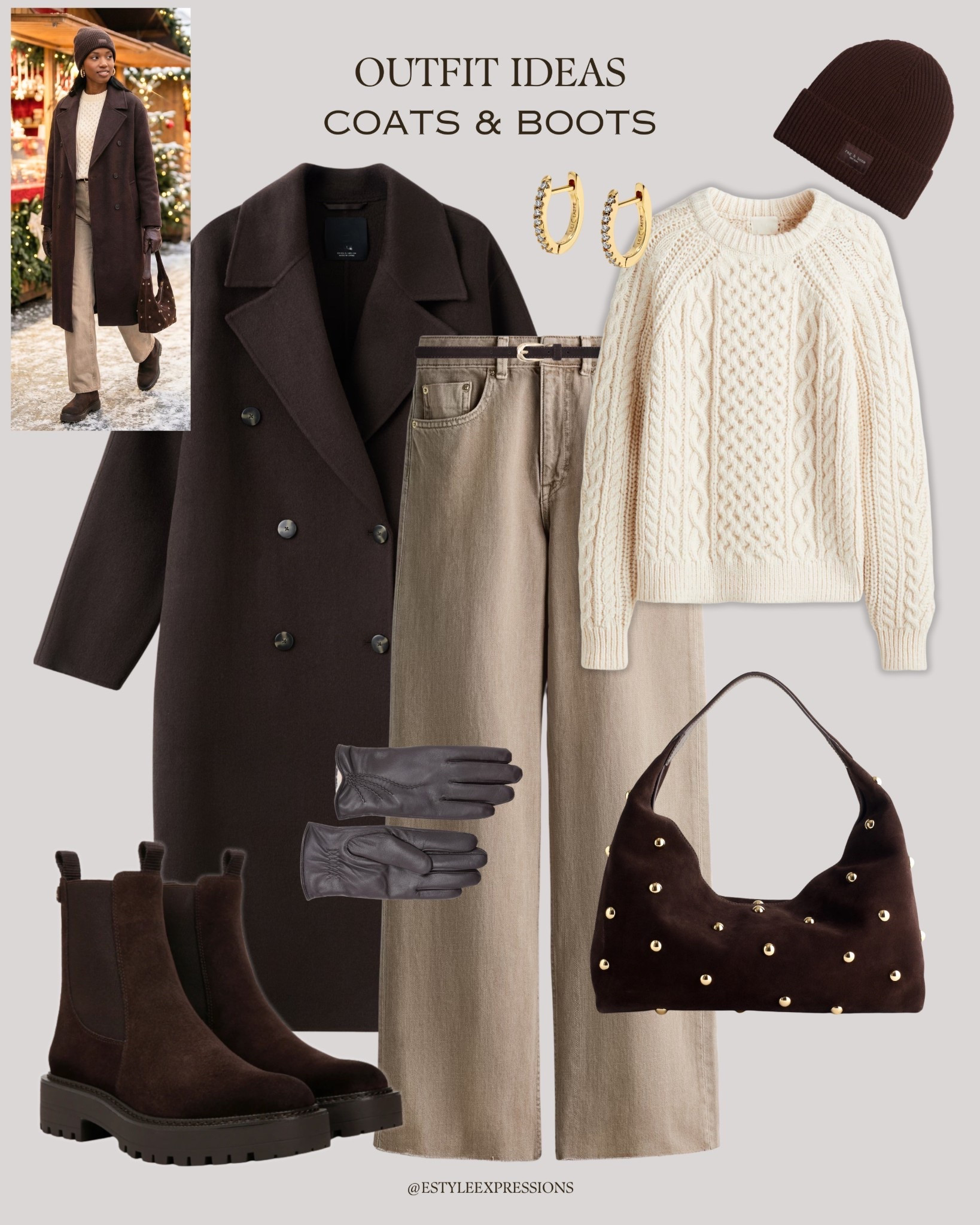 Cozy Outfit Ideas with Coats🧥 & Boots🥾-easy, polished formulas to navigate winter in chic, effortless style.✨🤎

#LTKHoliday #LTKSaleAlert #LTKFindsUnder100
