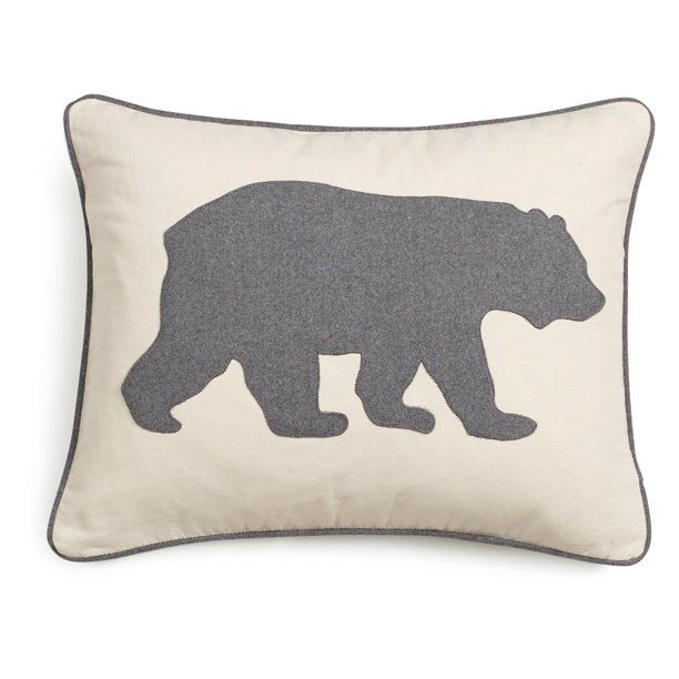 Eddie Bauer Bear Decorative Pillow by Eddie Bauer | Walmart (US)